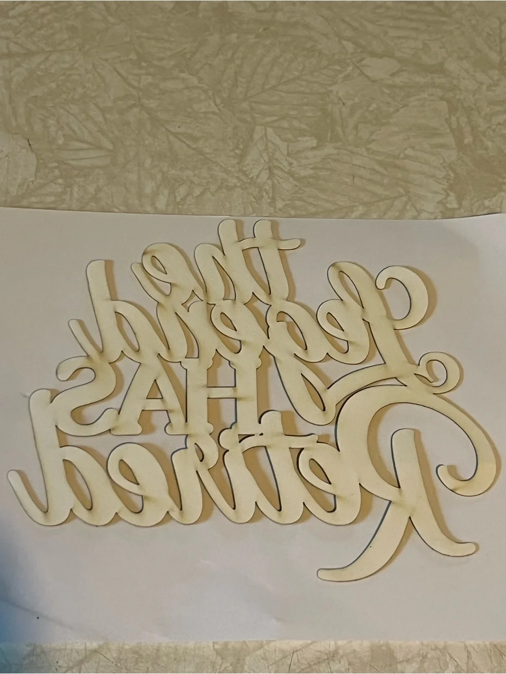 The Legend Has Retired cake toppers